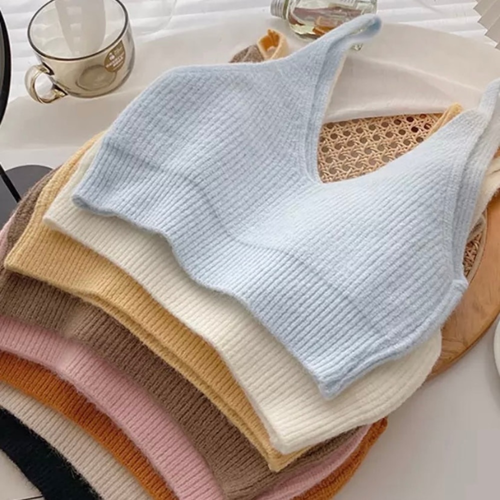 Knitted Crop Top